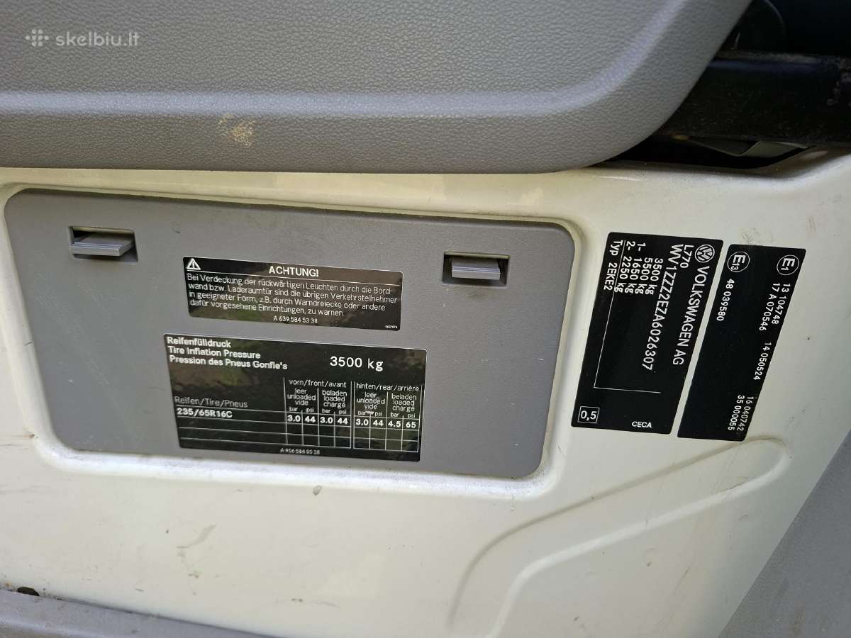 VW Crafter 2010 maxi - nuotraukos Nr. 5