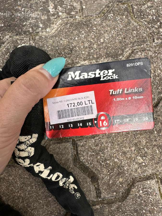Originali Master Lock Tuff Links grandinės spyna - nuotraukos Nr. 6