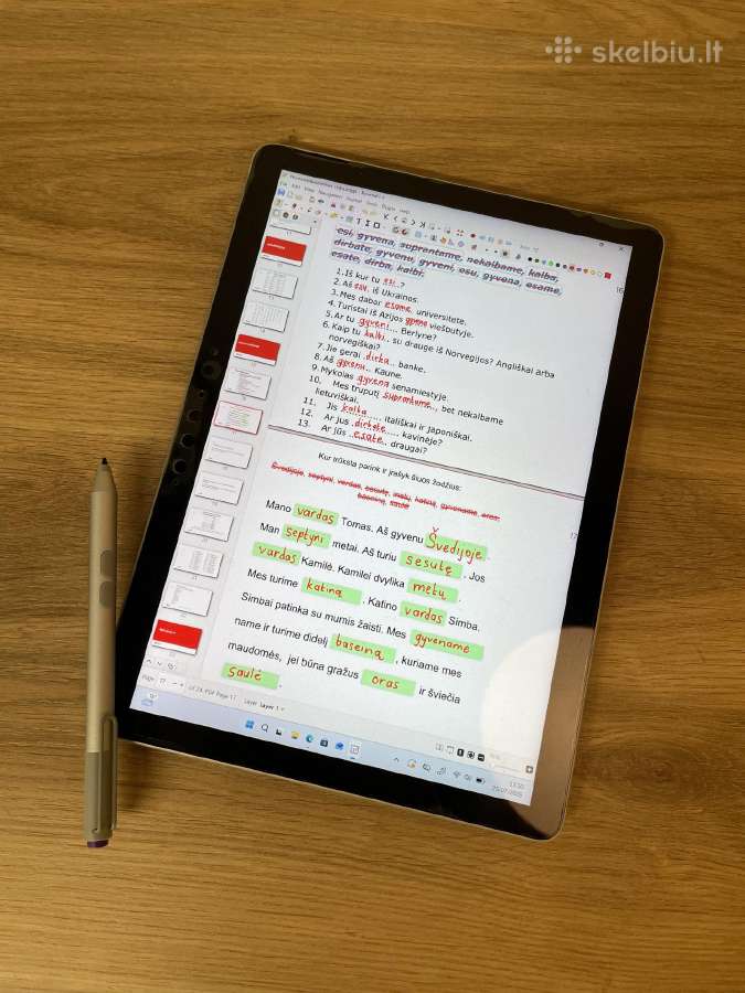 Surface Go 3 ir Surface Pen - nuotraukos Nr. 2