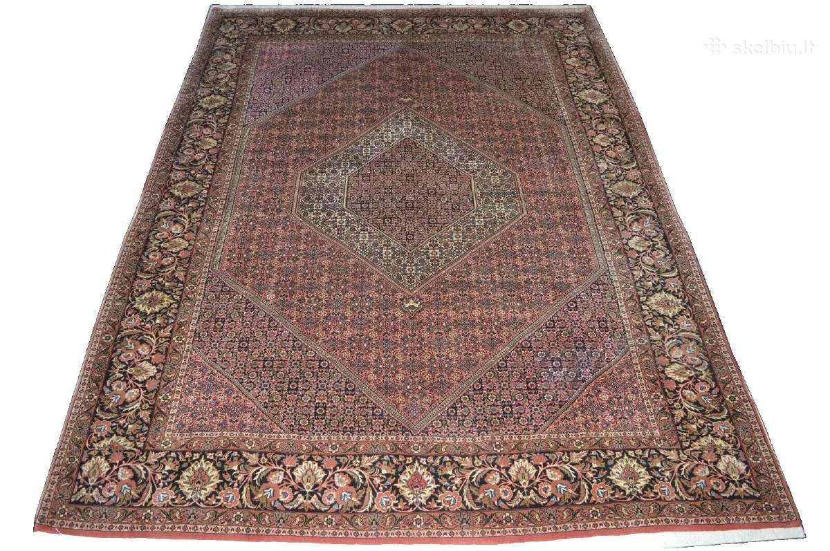 Rankų darbo persiškas kilimas Bidjar 344x251 - nuotraukos Nr. 7