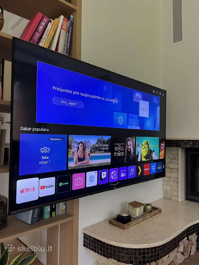 LG 55un8003la / 55 coliai, 4k Uhd, Ips - nuotraukos Nr. 2