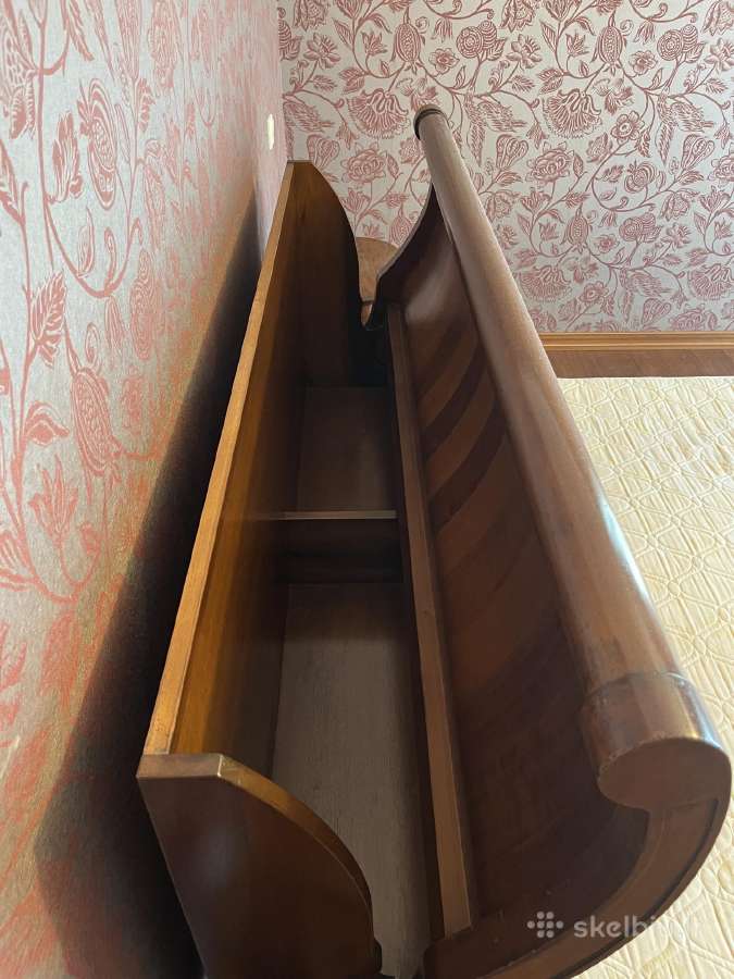 Klasikinė dvigulė lova su daiktadėže Faber - nuotraukos Nr. 5