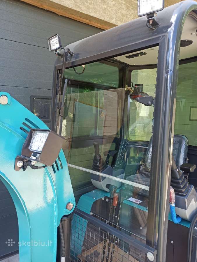 Naujas mini ekskavatorius Landward 1,5t - nuotraukos Nr. 7