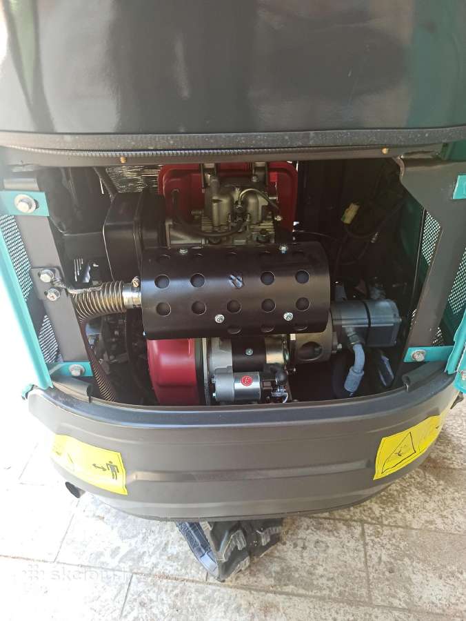 Naujas mini ekskavatorius Landward 1,5t - nuotraukos Nr. 8