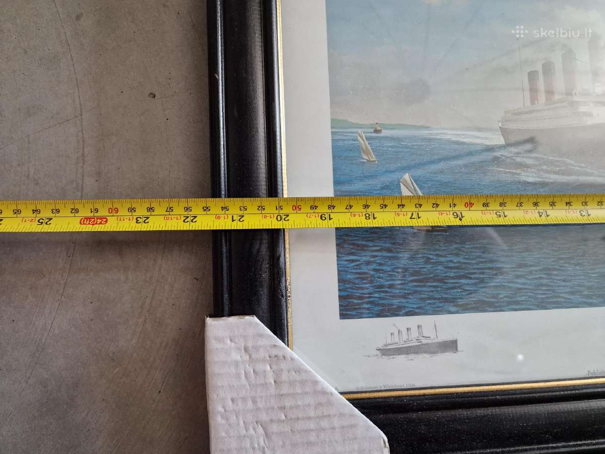 Kolekcinių Titanic paveikslų komplektas - nuotraukos Nr. 11
