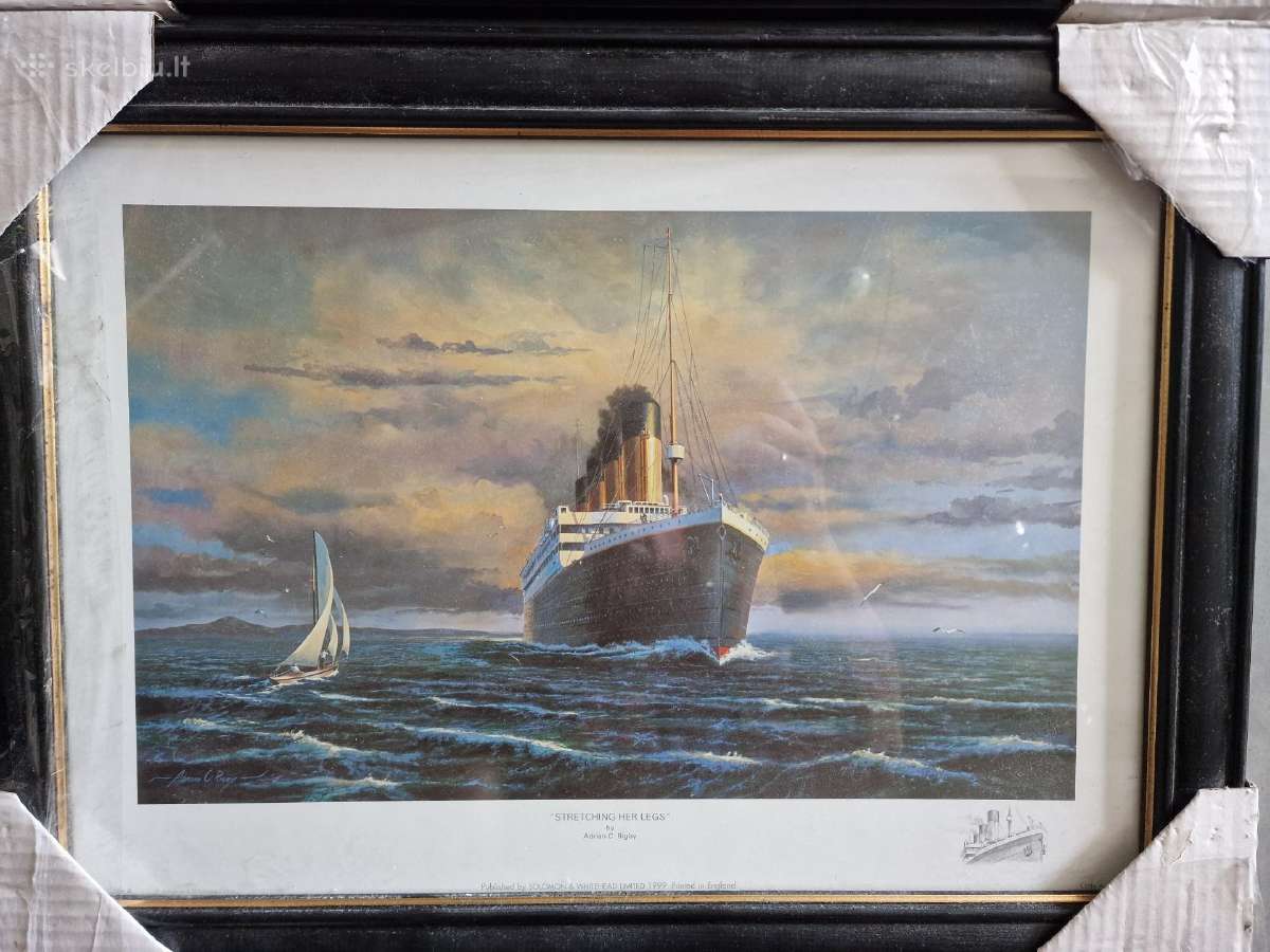 Kolekcinių Titanic paveikslų komplektas - nuotraukos Nr. 2