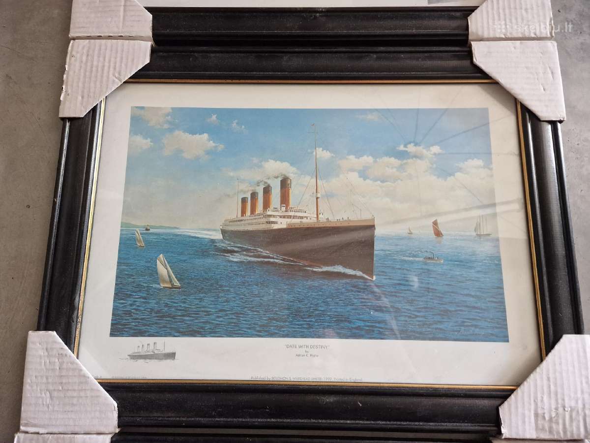 Kolekcinių Titanic paveikslų komplektas - nuotraukos Nr. 4