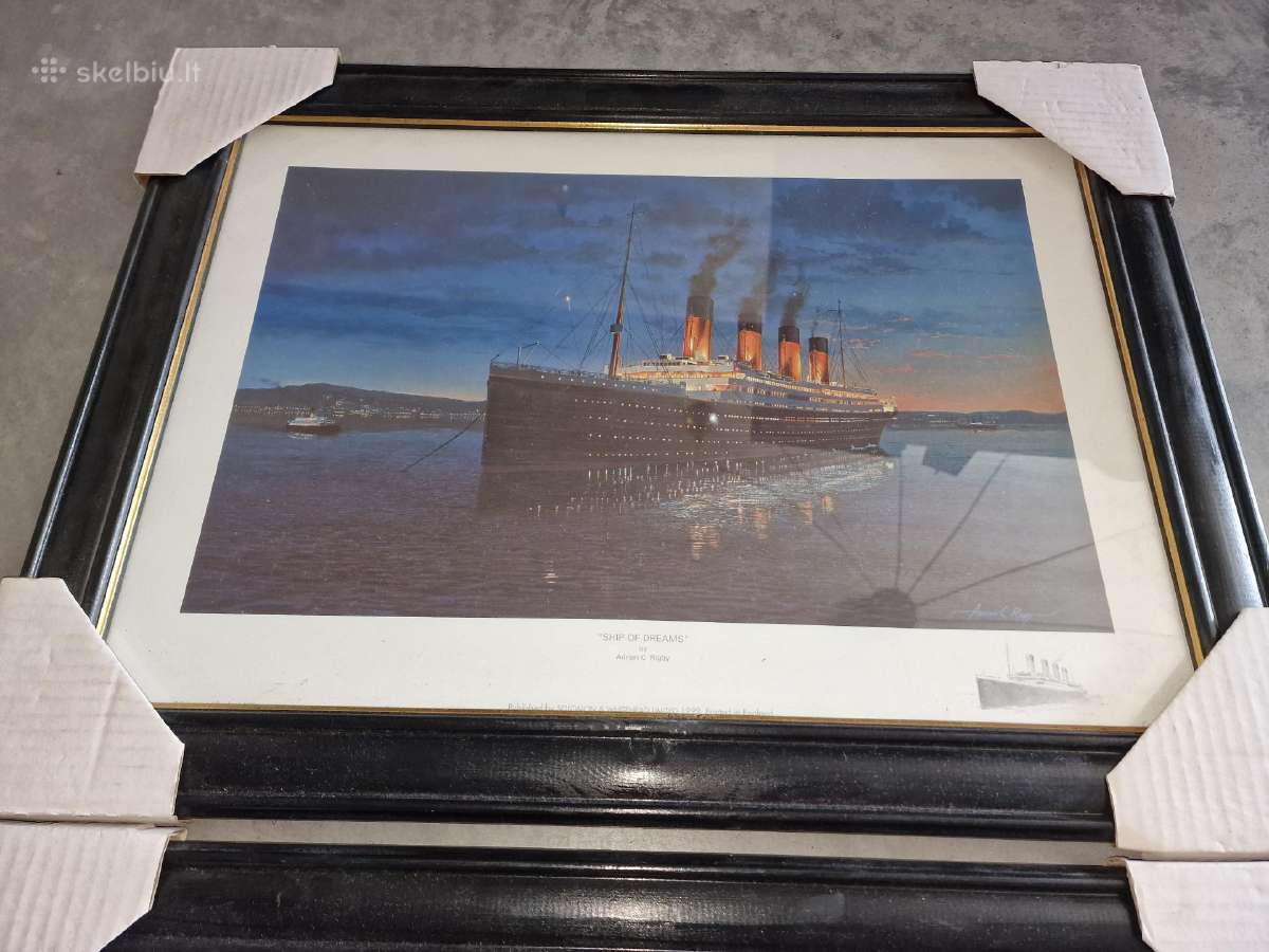 Kolekcinių Titanic paveikslų komplektas - nuotraukos Nr. 6