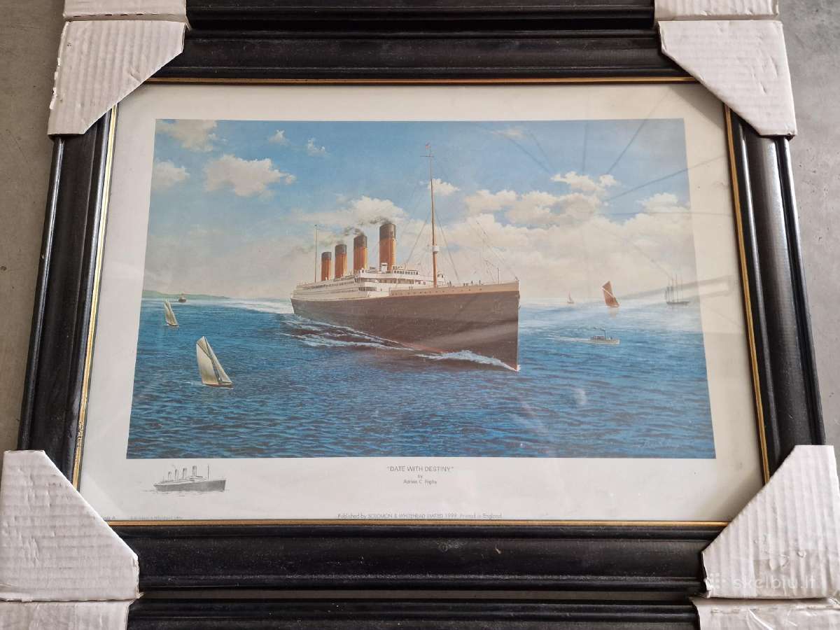 Kolekcinių Titanic paveikslų komplektas - nuotraukos Nr. 8