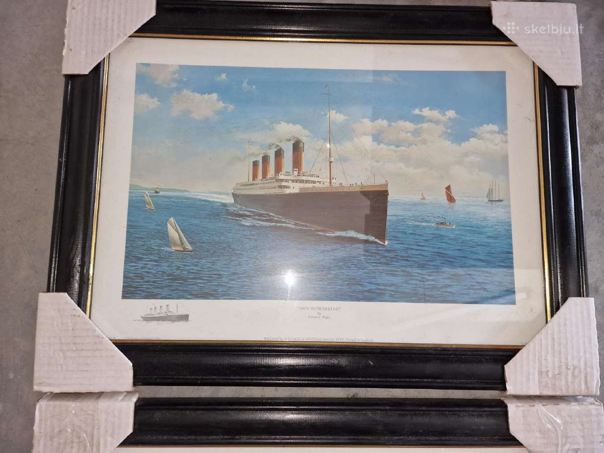 Kolekcinių Titanic paveikslų komplektas - nuotraukos Nr. 14
