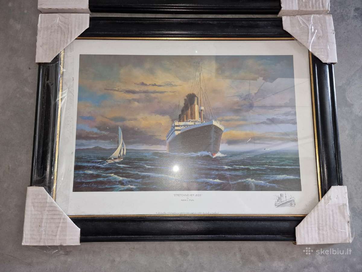 Kolekcinių Titanic paveikslų komplektas - nuotraukos Nr. 15