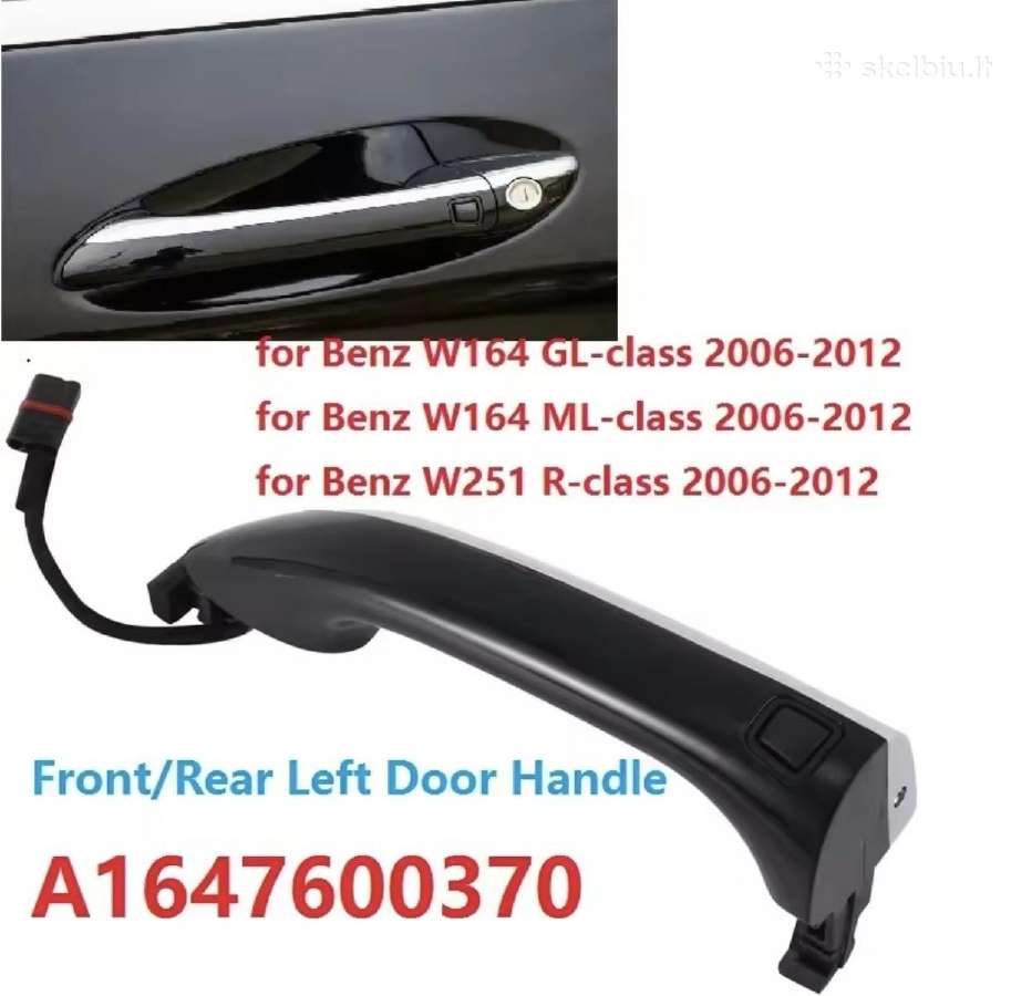 Mercedes x164 Gl, Ml, R keyless rankenos - nuotraukos Nr. 2