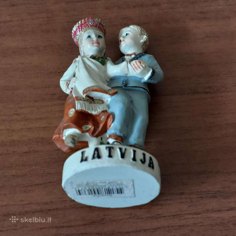 Dvi latviškos statulėlės ( made in Latvia ) - nuotraukos Nr. 20