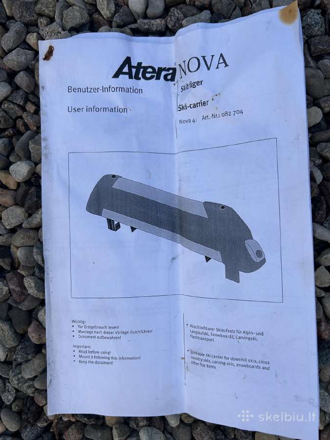 Laikiklis slidėms Atera - nuotraukos Nr. 7