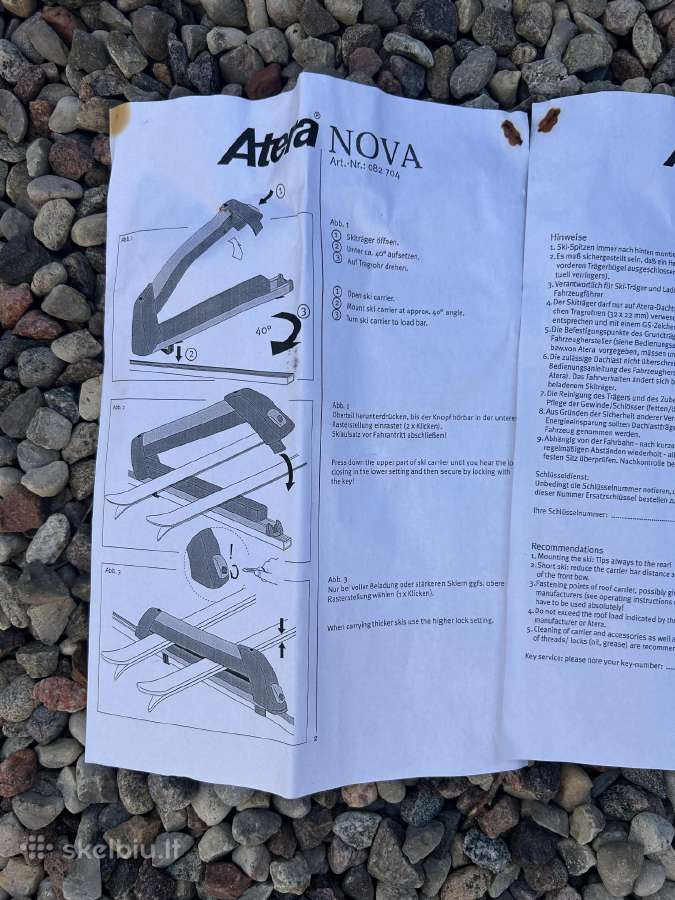 Laikiklis slidėms Atera - nuotraukos Nr. 8
