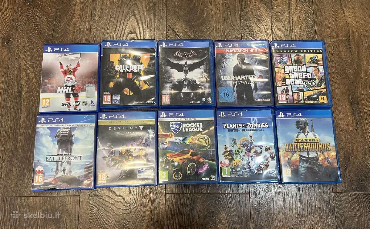 Playstation 4 Pro,black,1tb/7216b/2pultai/10žaidim - nuotraukos Nr. 4