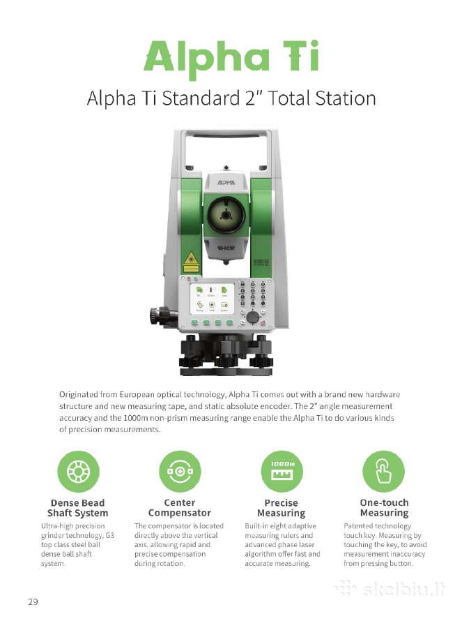 GPS imtuvas su lazeriu Alpha Zero - 2000eur! - nuotraukos Nr. 17