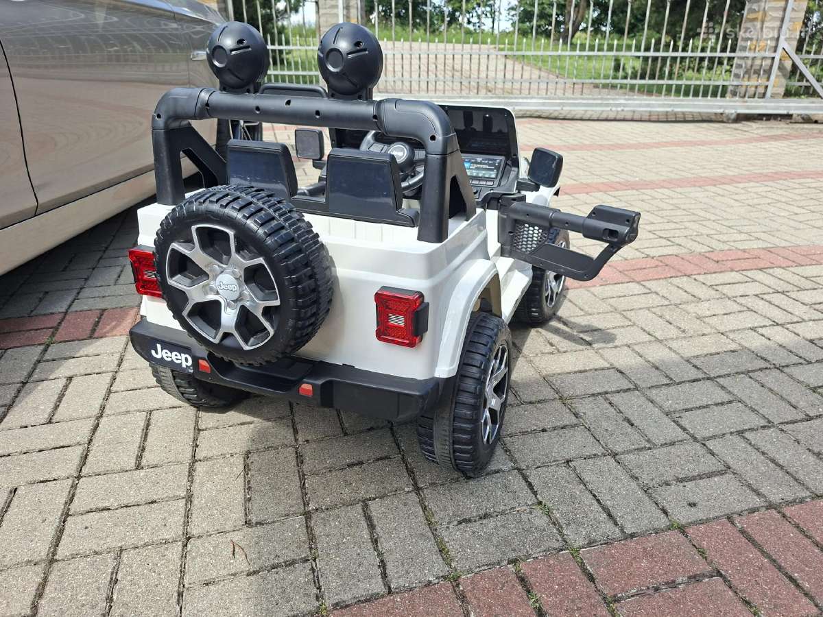 Jeep Wrangler vaikiškas elektromobilis - nuotraukos Nr. 6