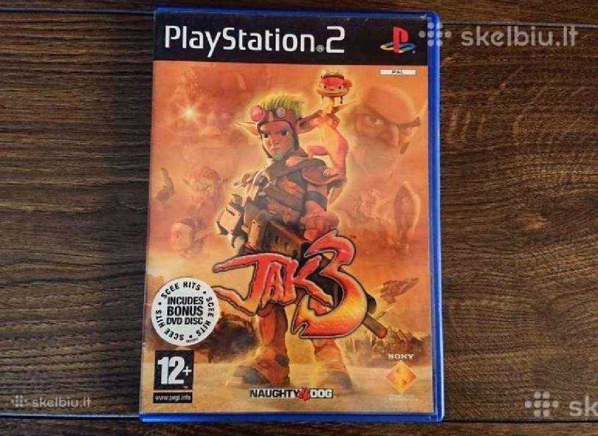 Kolekcinis Play Station ps2 žaidimas - Jak3 - nuotraukos Nr. 2