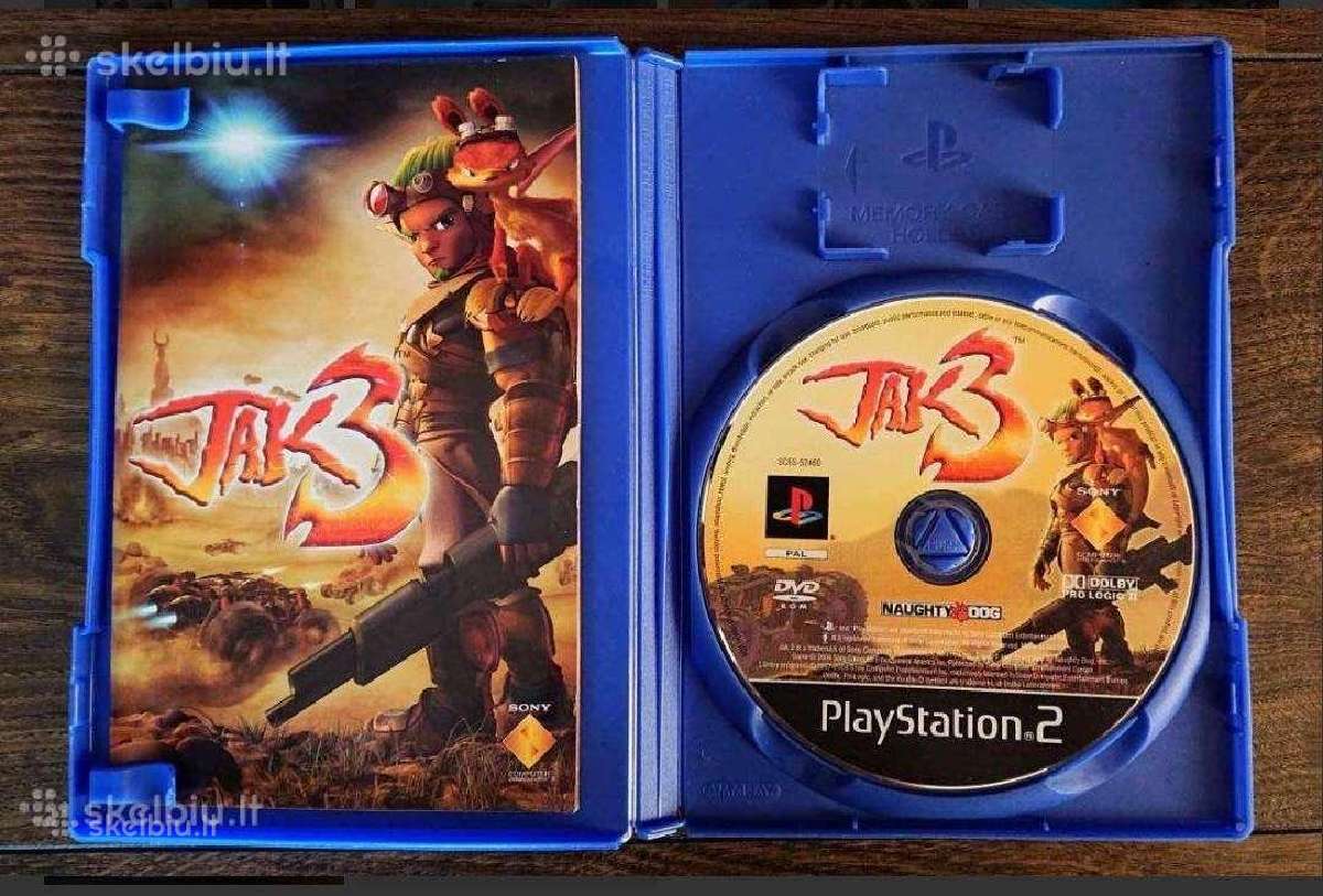 Kolekcinis Play Station ps2 žaidimas - Jak3 - nuotraukos Nr. 4