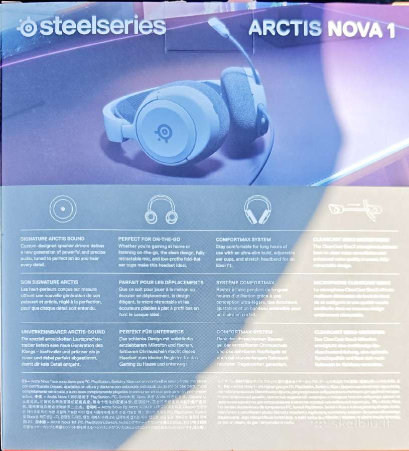 Žaidimų ausinės - nuotraukos Nr. 2