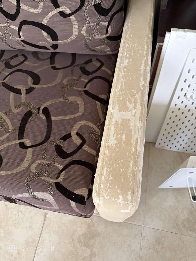 Sofa su miegama dalimi ir patalynės dėže - nuotraukos Nr. 6