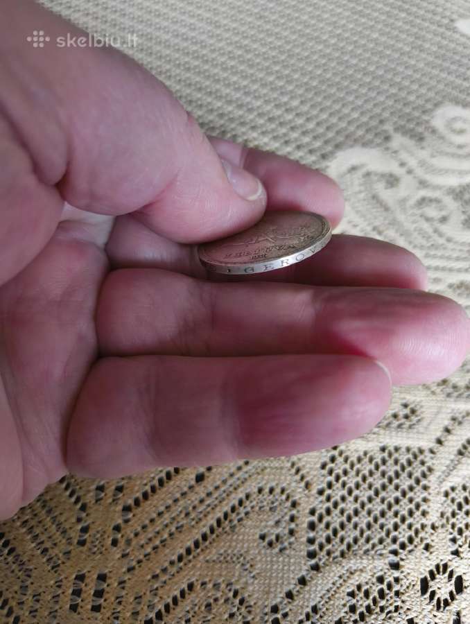 5 Litai 1936 m - Originalas. Sidabras, Apyvartinio - nuotraukos Nr. 6