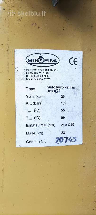 Stropuva S 20 Bio - nuotraukos Nr. 2