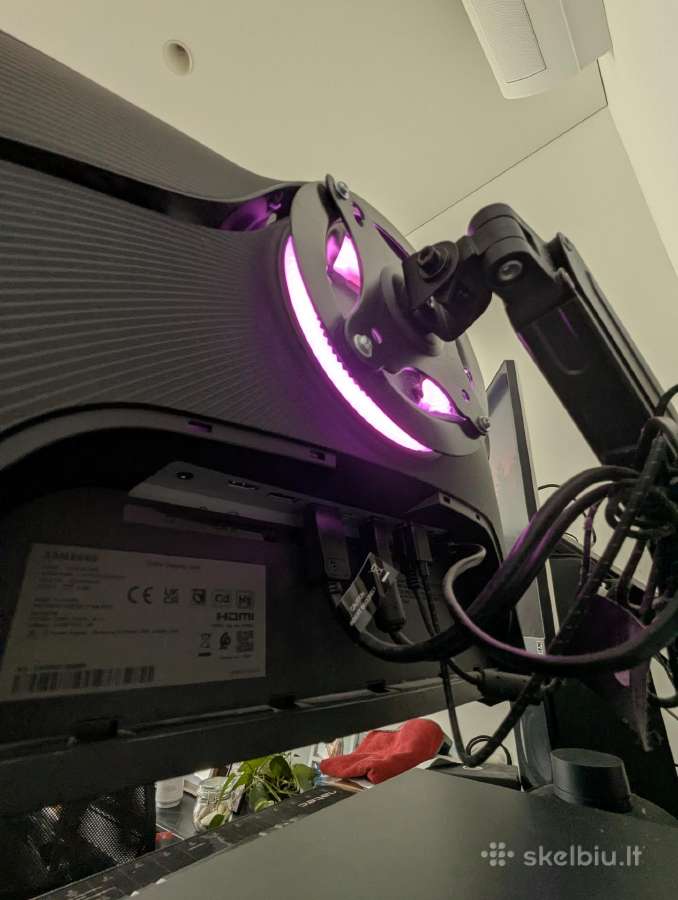 Samsung Odyssey G7 27" 240hz Qhd (C27g75t) - nuotraukos Nr. 2