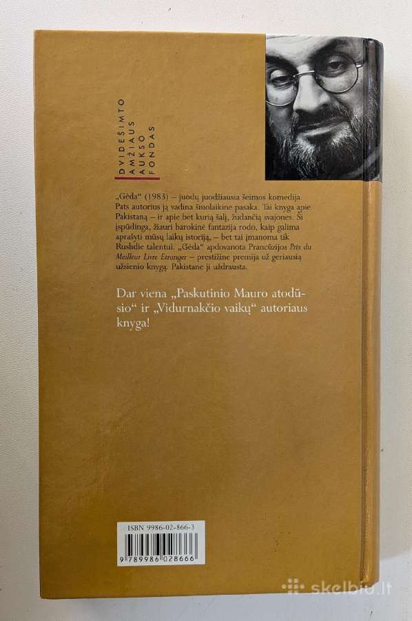 Gėda. Salman Rushdie - nuotraukos Nr. 2