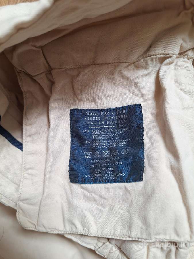 Originalūs Polo Ralph Lauren chino džinsai - nuotraukos Nr. 3