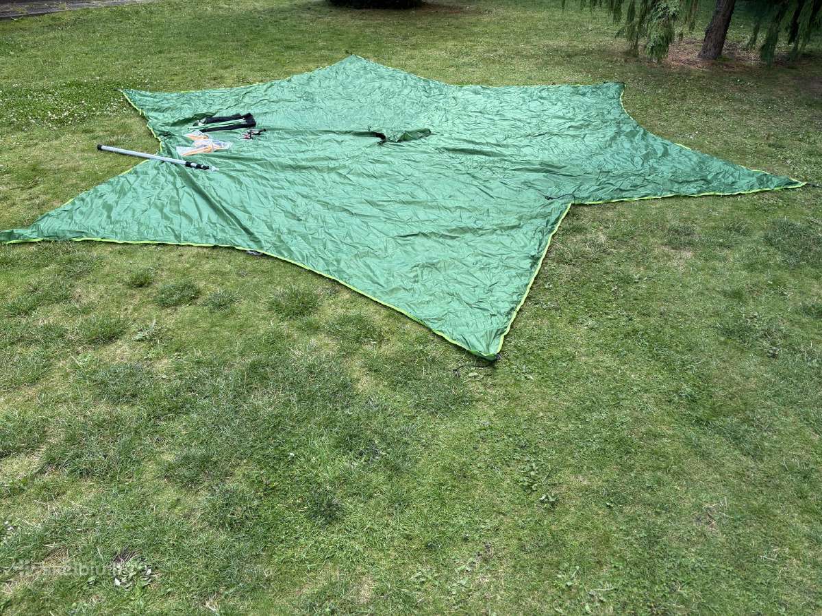 Tentsile palapinės apsauga nuo lietaus - nuotraukos Nr. 4