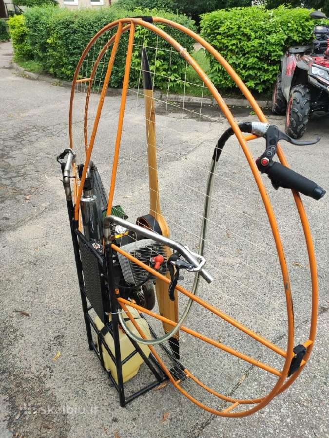 Paramotoras, paraspanis komplekta - nuotraukos Nr. 2
