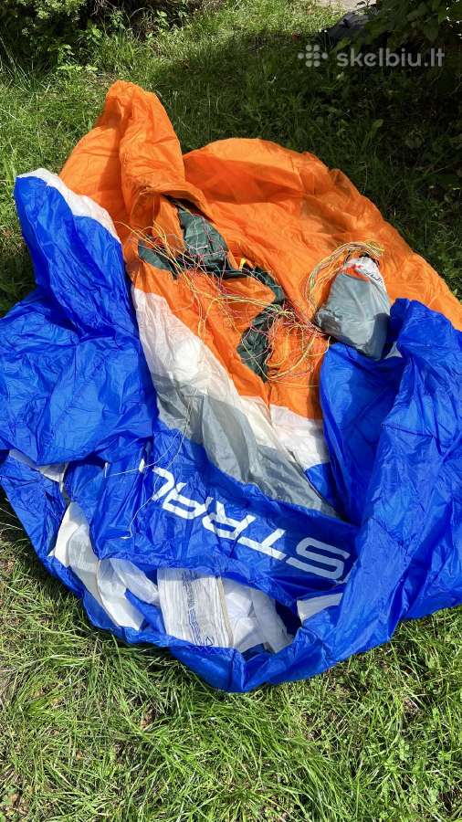 Paramotoras, paraspanis komplekta - nuotraukos Nr. 8