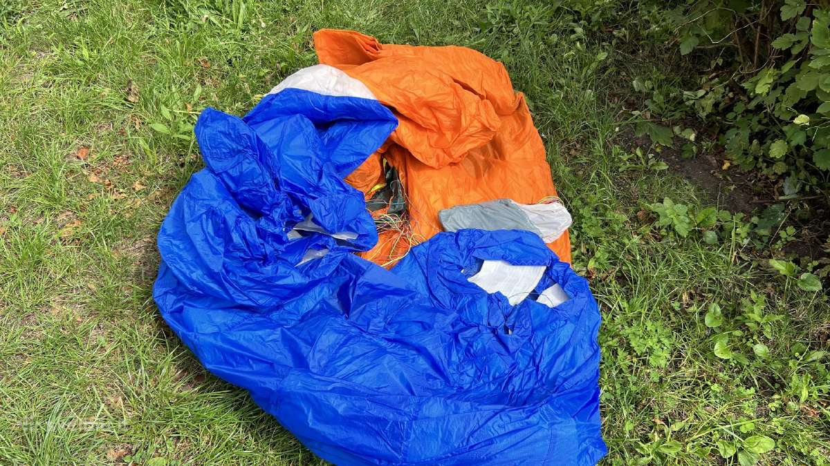 Paramotoras, paraspanis komplekta - nuotraukos Nr. 10