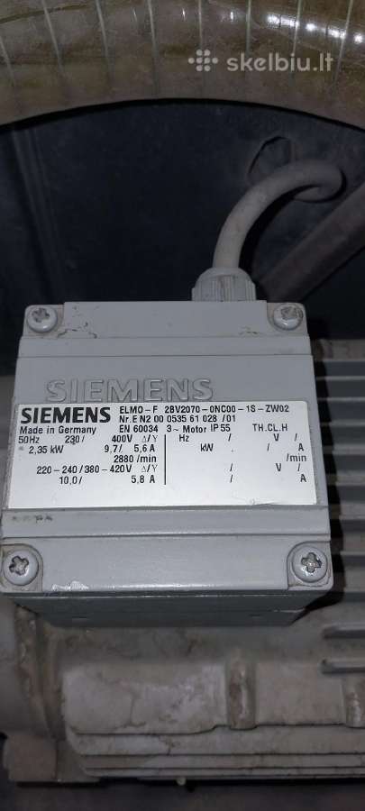 Siemens Elmo-l vakuuminis siurblys - nuotraukos Nr. 5