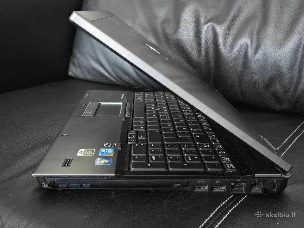 Hp Elitebook 8540w i7 8gb RAM SSD - nuotraukos Nr. 4