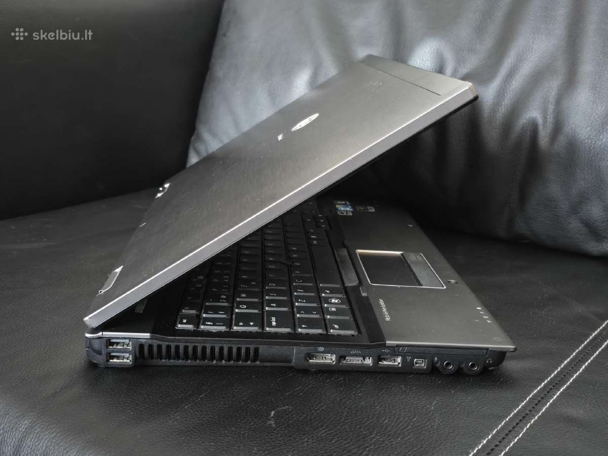 Hp Elitebook 8540w i7 8gb RAM SSD - nuotraukos Nr. 6
