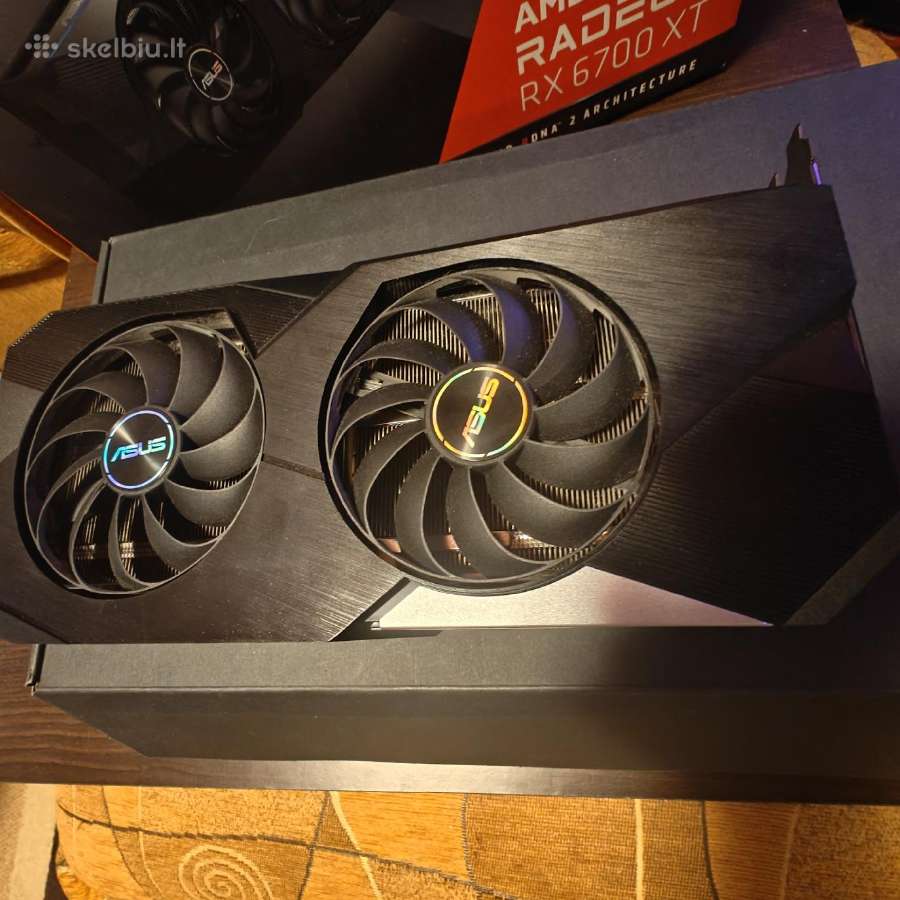 Asus Dual Radeon Rx 6700 XT 12gb - nuotraukos Nr. 9