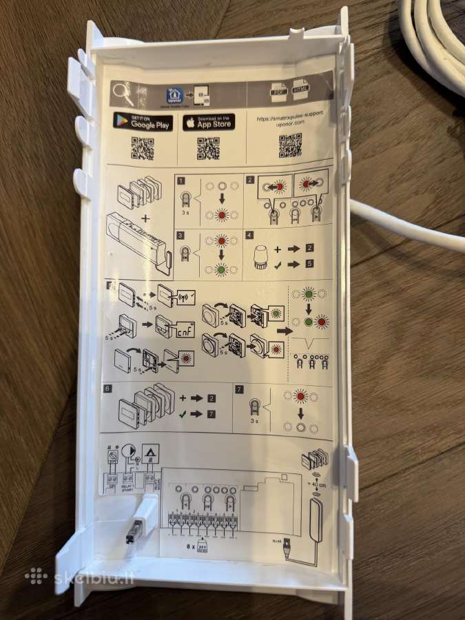Uponor grindinio šildymo automatikos komplektas - nuotraukos Nr. 8