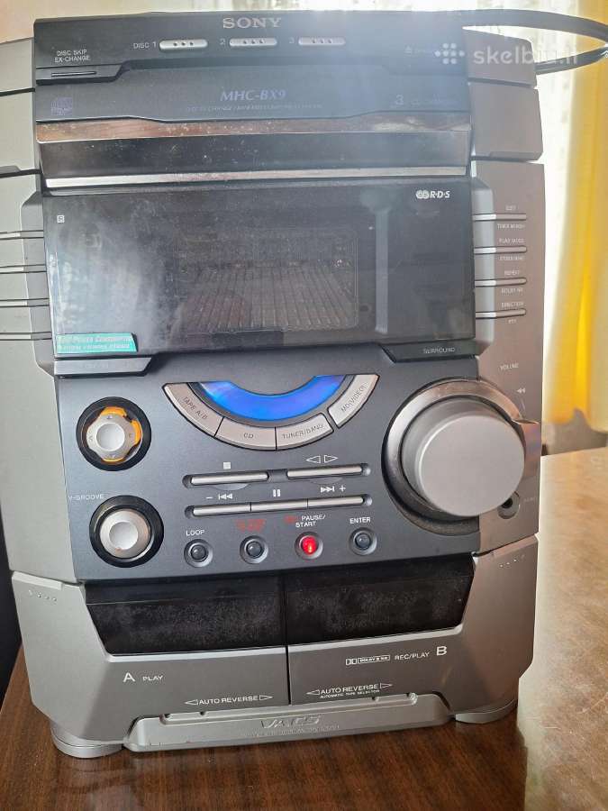 Muzikinis centras Sony Mhc-bx9 - nuotraukos Nr. 2