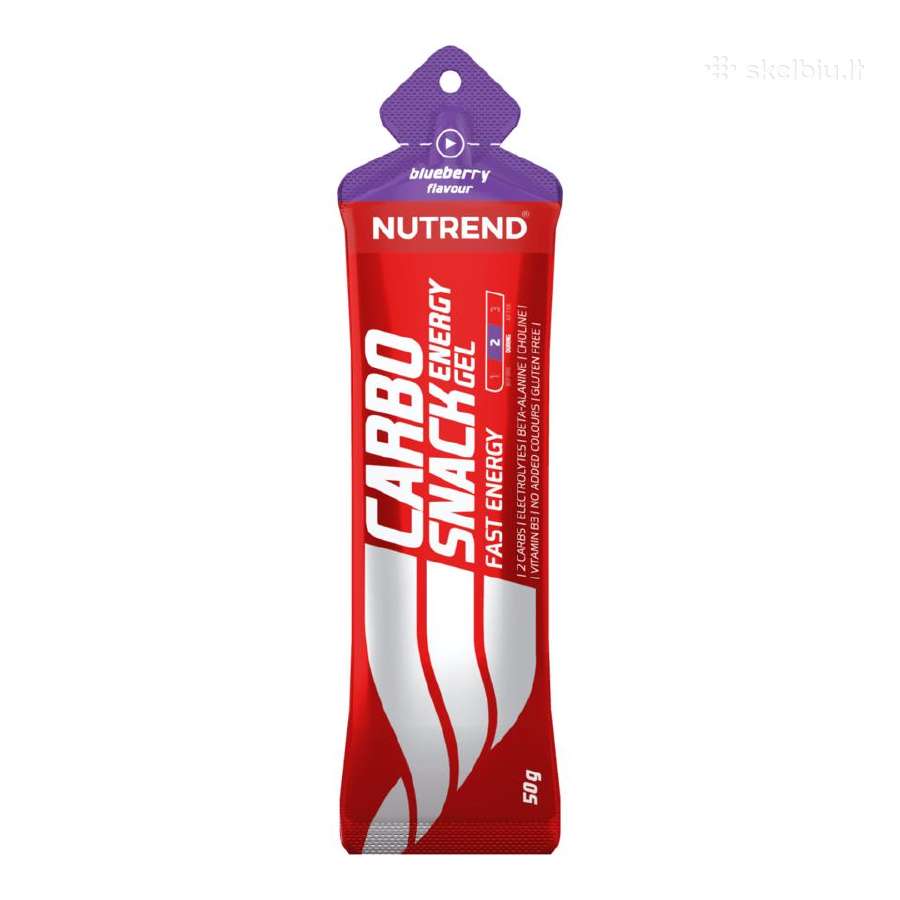 Nutrend Carbosnack energetinis sporto gelis - nuotraukos Nr. 2