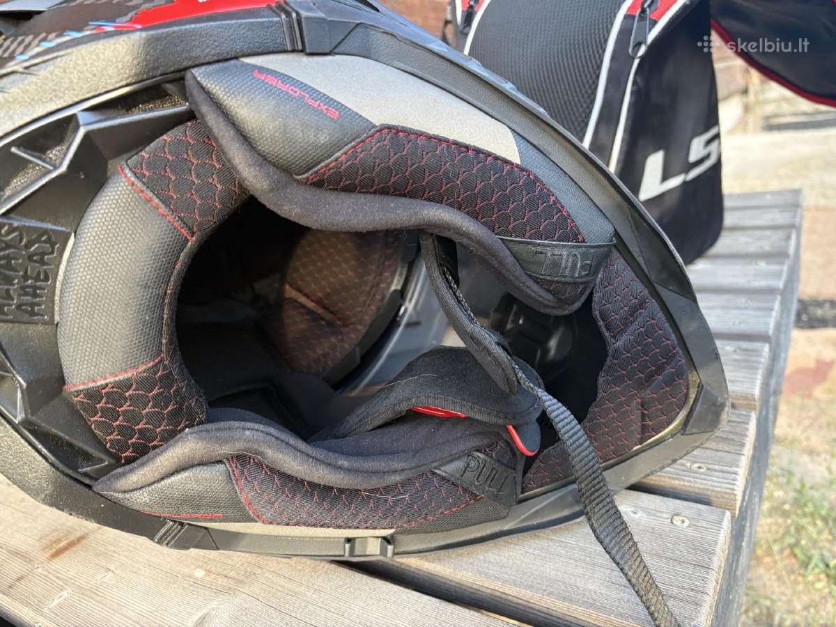 Ls2 Mx701 Explorer plus carbon šalmas - nuotraukos Nr. 6