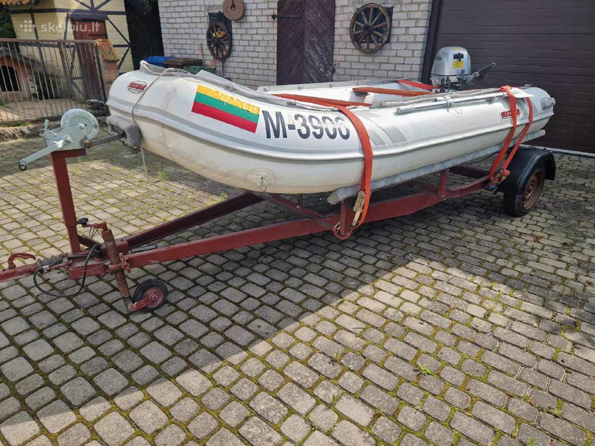 Valties komplektas Suzumar 390al + honda Bf15 - nuotraukos Nr. 2