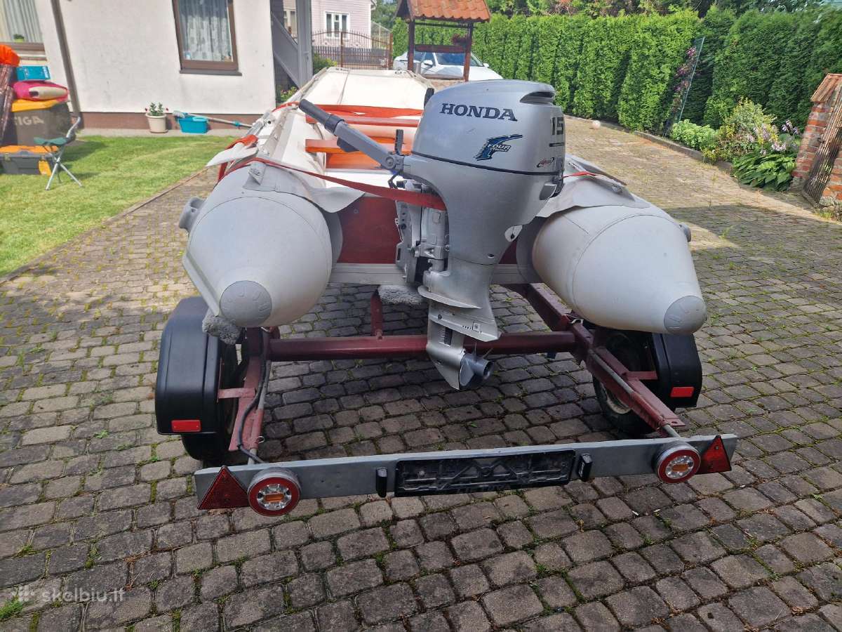 Valties komplektas Suzumar 390al + honda Bf15 - nuotraukos Nr. 7
