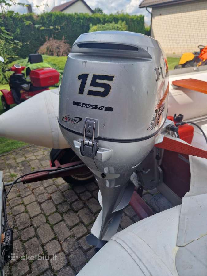 Valties komplektas Suzumar 390al + honda Bf15 - nuotraukos Nr. 10