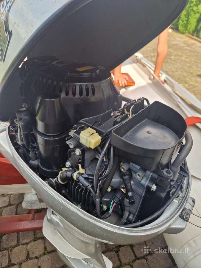 Valties komplektas Suzumar 390al + honda Bf15 - nuotraukos Nr. 12