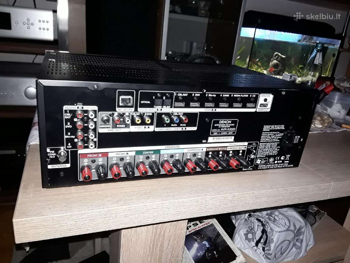 Denon avr x2000 - nuotraukos Nr. 5