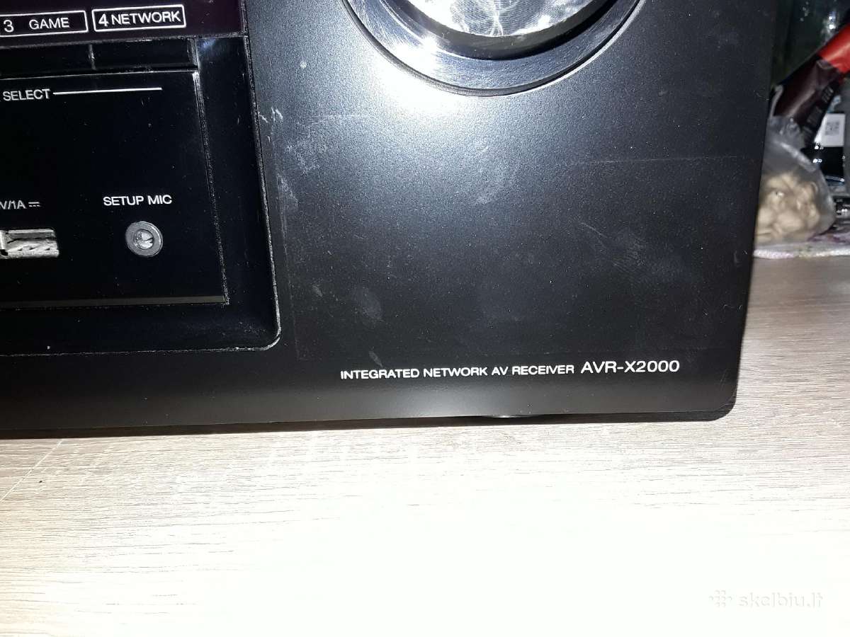 Denon avr x2000 - nuotraukos Nr. 3