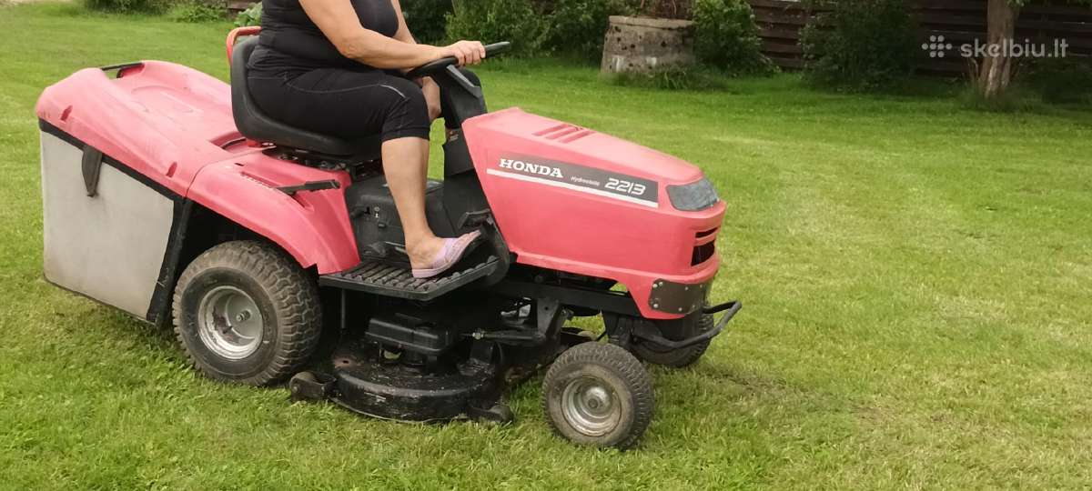 Honda zoliapjove-traktoriukas hydrostatu - nuotraukos Nr. 33